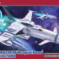 Hasegawa 1/72 Space Wolf SW-190 War Against Mazone With Yuki Kei Figure HA64785