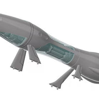 Hasegawa 1/72 MACROSS YF-19 With Fast Pack and Folding Booster - Macross Plus HAMC65885