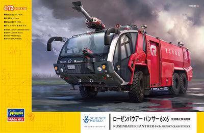 Hasegawa 1/72 ROSENBAUER PANTHER 6x6 Airport Crash Tender HSW05