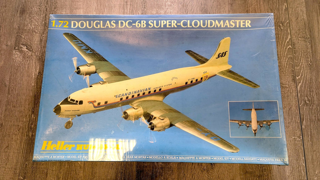 Heller Humbrol 1/72 DC-6B Super-Cloudmaster 80315 (Sealed in original packaging)