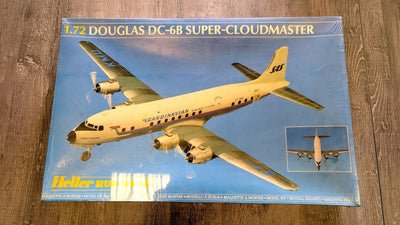 Heller Humbrol 1/72 DC-6B Super-Cloudmaster 80315 (Sealed in original packaging)