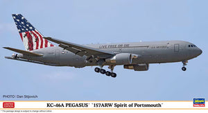 Hasegawa 1/200 KC-46A Pegasus 157ARW 'Spirit Of Portsmouth' Ltd Edition HLT10865