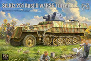 Border Model 1/35 Sd.Kfz.251 Ausf.D with R35 Turret BT-42