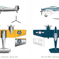 Academy 1/48 US Navy XF5F-1 Skyrocket 12363