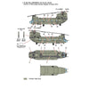 Academy 1/144 CH-47 D/F/J/HC Mk 1 Chinook 4 Nations 12624