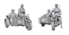 Academy 1/35 German Panzer I Ausf.B Light Tank & Zundapp K750 Motorcycle & Sidecar 13556