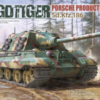 TAKOM 1/35 German Army Jagdtiger Porsche Production Type Tank Destroyer (Blitz) TAK08003