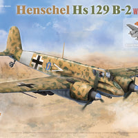 TAKOM 1/48 German Air Force Henschel Hs 129 B-2 Ground Attack Aircraft TAK48001
