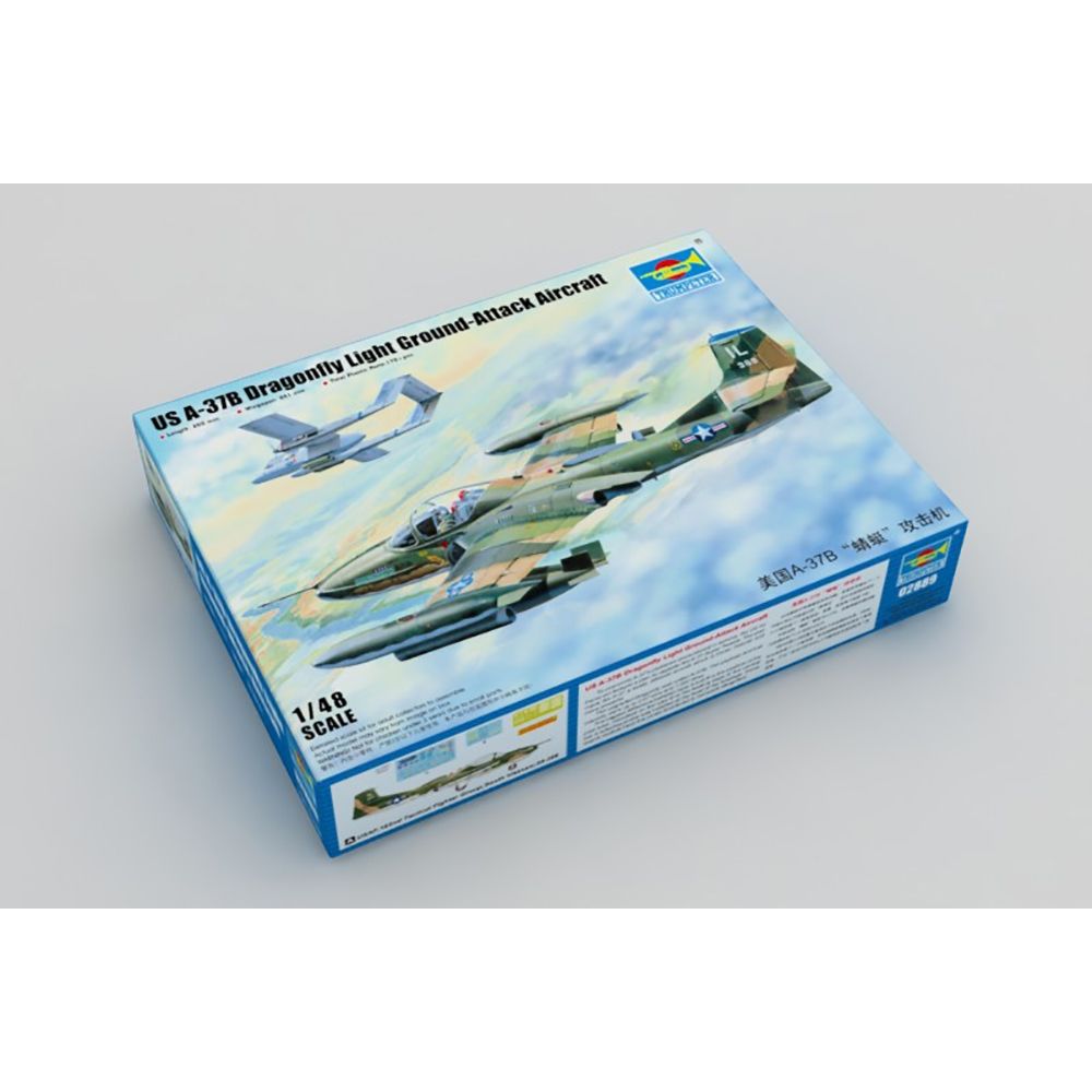 Trumpeter 1/48 US Air Force A-37B Dragonfly Ground-Attack Aircraft 02889