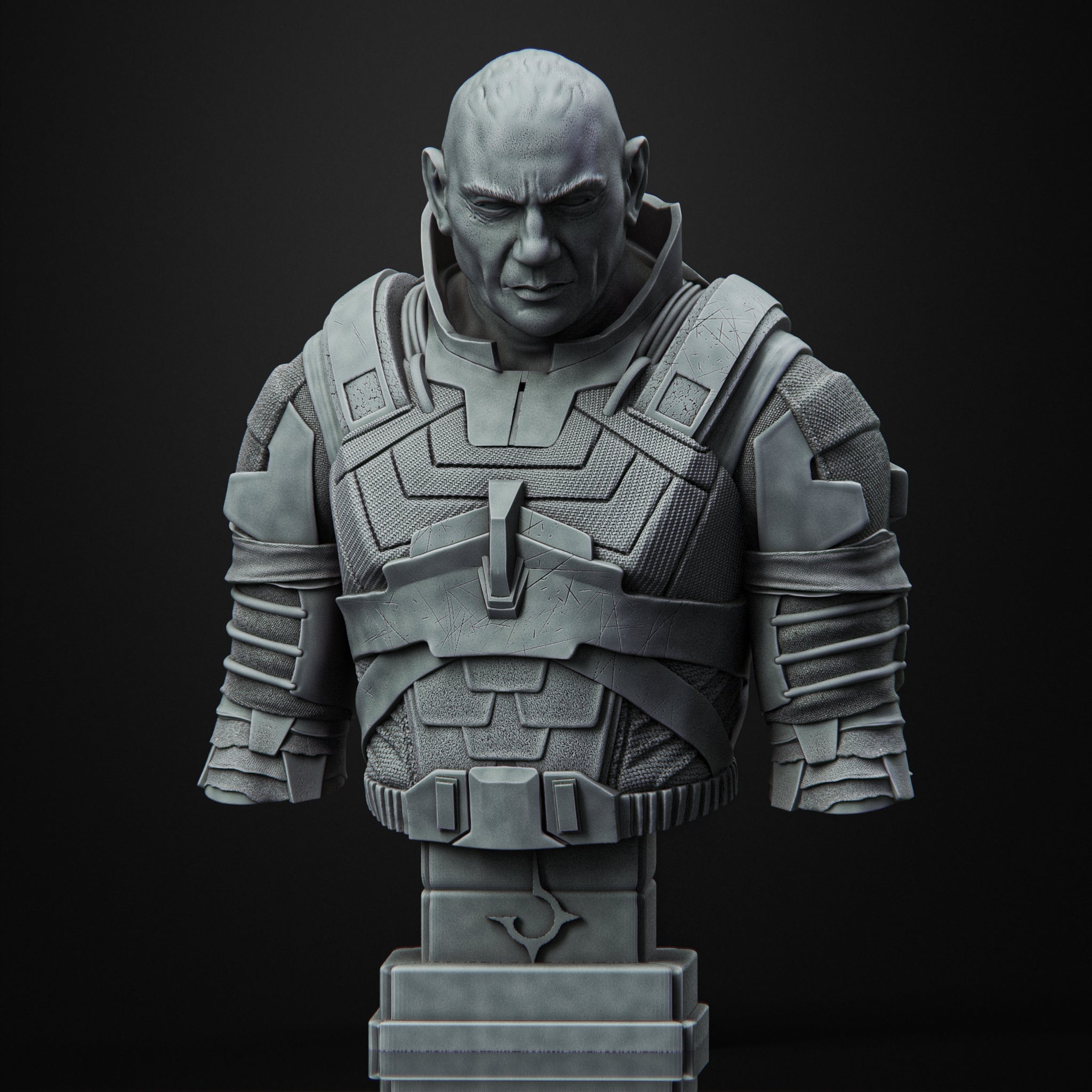 Ninja Printz - 1:8 Count Glossu 'The Beast Rabban' (Dune) Fan Art Bust ...