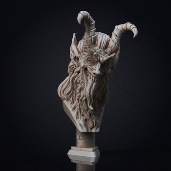 Ninja Printz - 1:8 Krampus Fan Art Bust