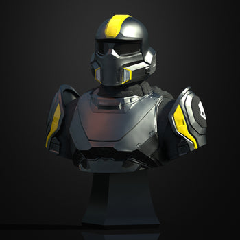 Ninja Printz - 1:8 Helldiver (Helldivers) Fan Art Bust