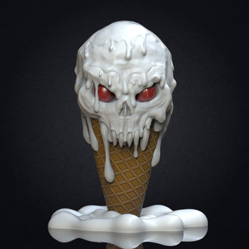 Ninja Printz - 1:1 Ice Scream Skull