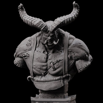 Ninja Printz - 1:8 Butcher (Diablo) Fan Art Bust