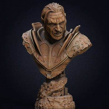 Ninja Printz - 1:8 Gorbag (LoTR) Fan Art Bust