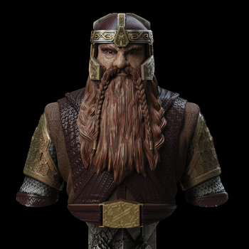 Ninja Printz - 1:8 Gimli - Son of Gloin (LoTR) Fan Art Bust