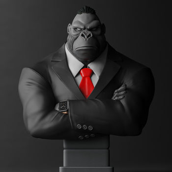 Ninja Printz - 1:8 "Big Boss' Gorilla Bust