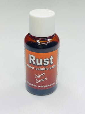 Dirty Down Rust Effect 25ml - Water Soluble Paint