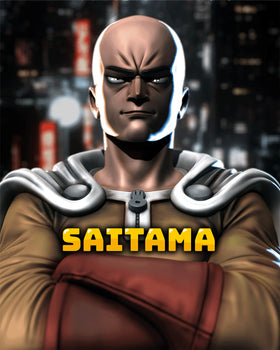 Ninja Printz - 1:8 Saitama (One Punch Man) Fan Art Bust
