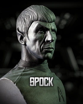 Ninja Printz - 1:8 Spock (Star Trek) Fan Art Bust