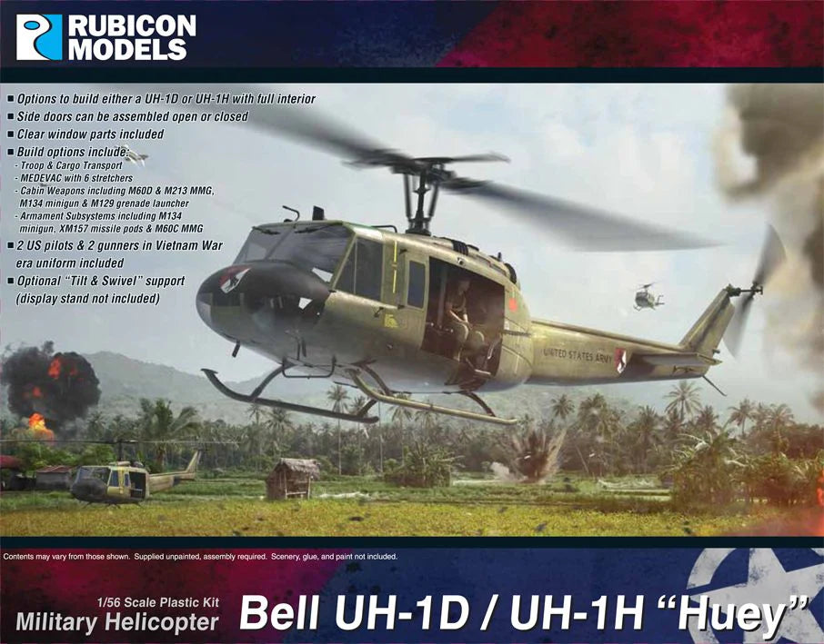 Rubicon Models 1/56 280119 - Bell UH-1D / UH-1H "Huey"