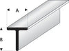 Maquett - Super Styrene T-Beam 7.00mm x 7.00mm x 330m