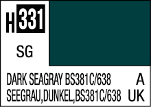 H-331 Dark Seagray BS381C/608 (UK) 10ml