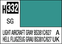 H-332 Light Aircraft gray BS381C/627 (UK) 10ml