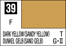 C-039 Dark Yellow (Sandy Yellow) 10ml