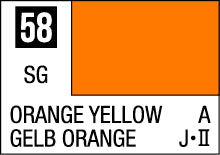 C-058 Orange Yellow 10ml