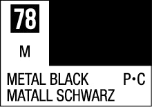 C-078 Metal Black 10ml