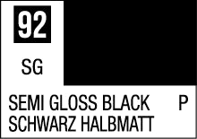C-092 Semi Gloss Black 10ml