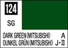 C-124 Dark Green (Mitsubishi) 10ml