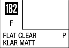 C-182 Flat Clear 10ml