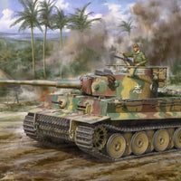 Border Model 1/35 IJA (Japan) Tiger I w/resin Tank Commander BT-023