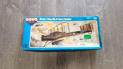 NOVO 1/72 Vickers Vimy MkIV Heavy Bomber F163 - Damaged box