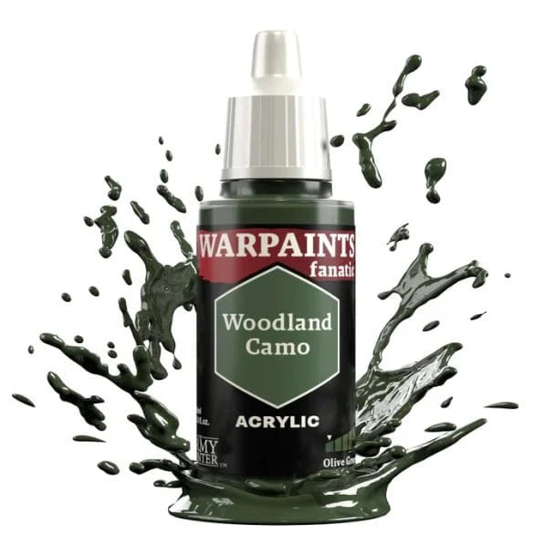 The Army Painter Warpaints Fanatic: Woodland Camo - 18ml
