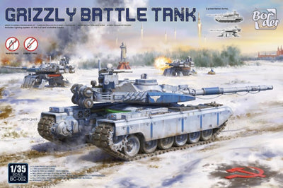 Border Model 1/35 Grizzly Battle Tank BC-002