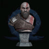 Ninja Printz - 1:8 Kratos (God of War) Fan Art Bust