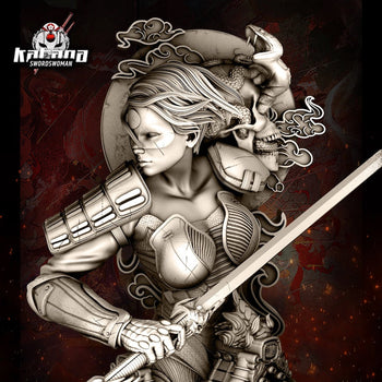 Ninja Printz - 1:8 Katana Fan Art Bust