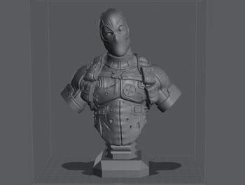 Ninja Printz - 1:8 Deadpool Fan Art Bust