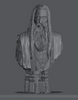 Ninja Printz - 1:8 Saruman (LoTR) Fan Art Bust