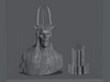 Ninja Printz - 1:8 Witch King of Angmar (LoTR) Fan Art Bust