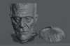 Ninja Printz - 1:4 Frankenstein Bowl Head Bust