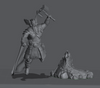 Ninja Printz - 1:10 Norse Thor Vignette