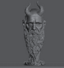 Ninja Printz - 1:4 Mimir (God of War) Fan Art Bust