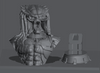 Ninja Printz - 1:8 Predator Fan Art Bust