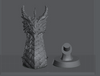 Ninja Printz - 1:8 Red Dragon Bust