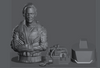 Ninja Printz - 1:8 Peter Venkman (Ghostbusters) Fan Art Bust