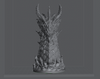 Ninja Printz - 1:8 Elder Red Dragon Bust
